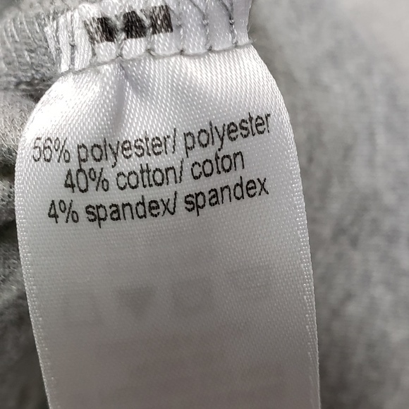 Grey and White Tunic Top With Hood - Picture 4 of 5